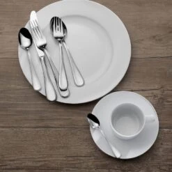 MIKASA Bravo 101 Piece Flatware Set, Service For 12 -Tableware Shop 101 piece flatware set service for 12 5256020 10