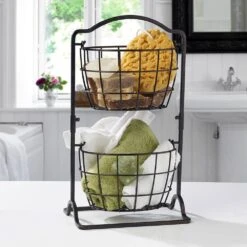 2 Tier Harbor Hanging Basket -Tableware Shop 2 tier harbor hanging basket 5217597 3