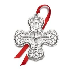 2022 Sterling Cross Ornament 9th Edition