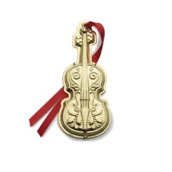 2023 Gold Plated Violin Ornament 2nd Edition