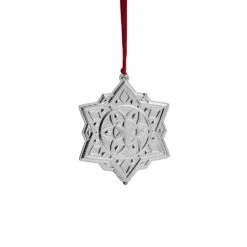 2023 Silver Plated Snowflake Ornament 3rd Edition -Tableware Shop 2023 Silver Plated Snowflake Ornament 3rd Edition 5299431 5