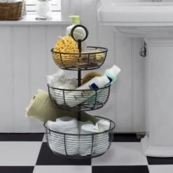 3 Tier Round Wrap Basket -Tableware Shop 3 tier round wrap basket 5216454 2