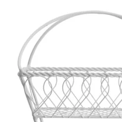 Loop And Lattice 2 Tier White Flatback Storage Basket -Tableware Shop 5244883 IG1 looplattice2tierbasketcrop 9792bf4c eadb 4a95 b4ec fc3eba115f7f