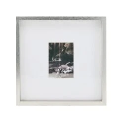 MIKASA Silver 16 X 16 Gallery Frame, Matted To 5 X 7