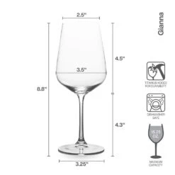 MIKASA Gianna Ombre Blue Set Of 4 White Wine Glasses -Tableware Shop 5264138 Mikasa Gianna WhiteWine Infographic 250d194b 0f4e 4c56 9c65 e730ca565ab5
