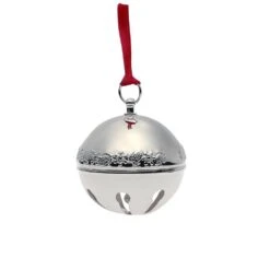 2021 Silver Plated Sleigh Bell Ornament 51st Edition -Tableware Shop 5273876L 360 11