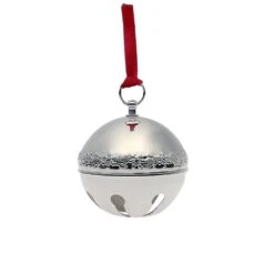 2021 Silver Plated Sleigh Bell Ornament 51st Edition -Tableware Shop 5273876L 360 14