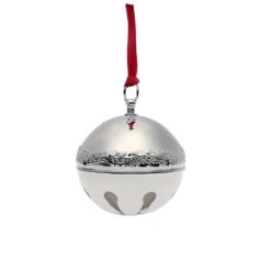 2021 Silver Plated Sleigh Bell Ornament 51st Edition -Tableware Shop 5273876L 360 17