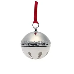 2021 Silver Plated Sleigh Bell Ornament 51st Edition -Tableware Shop 5273876L 360 3