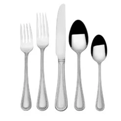 Continental Bead 20 Piece Flatware Set, Service For 4