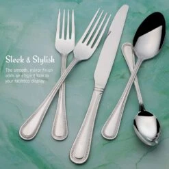 Continental Bead 20 Piece Flatware Set, Service For 4 -Tableware Shop Continental Bead 20 Piece Flatware Set Service for 4 5308650 6