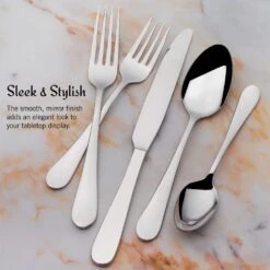 Continental Classic 20 Piece Flatware Set, Service For 4 -Tableware Shop Continental Classic 20 Piece Flatware Set Service for 4 5308652 5