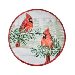 MIKASA Countryside Christmas Set Of 4 Salad Plates -Tableware Shop Countryside Christmas Set of 4 Assorted Salad Plates 5312173 2