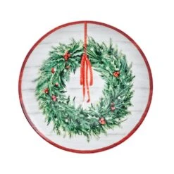 MIKASA Countryside Christmas Set Of 4 Salad Plates -Tableware Shop Countryside Christmas Set of 4 Assorted Salad Plates 5312173 3