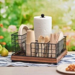 Grid Hostess Picnic Storage Caddy -Tableware Shop Grid Storage and Serving Storage Caddy 5312971 3