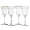 MIKASA Holiday Traditions Gold Rim Set Of 4 Red Wine Glasses -Tableware Shop Holiday Traditions Set of 4 Red Wine Glasses 5298272 1