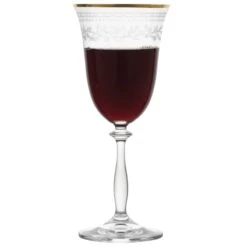 MIKASA Holiday Traditions Gold Rim Set Of 4 Red Wine Glasses -Tableware Shop Holiday Traditions Set of 4 Red Wine Glasses 5298272 5