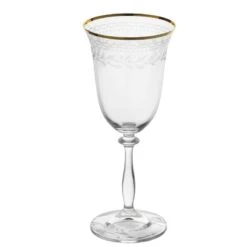 MIKASA Holiday Traditions Gold Rim Set Of 4 Red Wine Glasses -Tableware Shop Holiday Traditions Set of 4 Red Wine Glasses 5298272 6