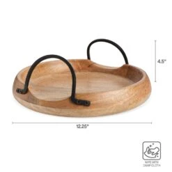 Knox Mango Wood Serve Tray 12 Knox Mango Wood Serve Tray -Tableware Shop Knox Mango Wood Serve Tray 5304714 4