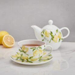 MIKASA Lemons Teacup And Tea Server Set For One -Tableware Shop Lemons Tea For One Set 5317342 3 5cde2554 d98a 4a1f 812a c6d19235c1de