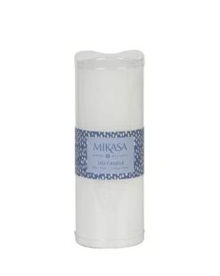 MIKASA Flameless Pillar LED 3x8 Candle -Tableware Shop Mikasa Wax Pillar LED 3x8 Flameless Candle 5286012 4