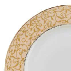 MIKASA Parchment Gold 40 Piece Dinnerware Set, Service For 8 -Tableware Shop Parchment Gold 40 Piece Dinnerware Set 5305130 5
