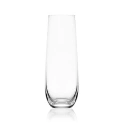 MIKASA Parker Set Of 4 Stemless Flute Glasses 18 MIKASA Parker Set Of 4 Stemless Flute Glasses -Tableware Shop Parker Set of 4 Stemless Flute Glasses 5312394 8