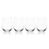 MIKASA Parker Set Of 4 Stemless White Wine Glasses -Tableware Shop Parker Set of 4 Stemless White Wine Glasses 5312393 1