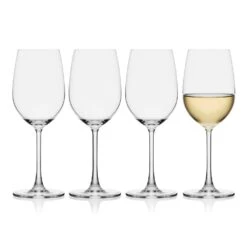 MIKASA Parker Set Of 4 White Wine Glasses -Tableware Shop Parker Set of 4 White Wine Glasses 5312384 4