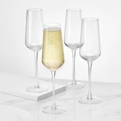MIKASA Samantha Set Of 4 Flute Glasses -Tableware Shop Samantha Set of 4 Flute Glasses 5312421 3