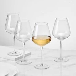 MIKASA Samantha Set Of 4 White Wine Glasses -Tableware Shop Samantha Set of 4 White Wine Glasses 5312416 2