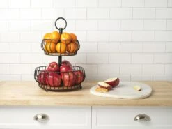Savannah 2 Tier Fruit Storage Basket -Tableware Shop Savannah 2 Tier Basket 5304262 4