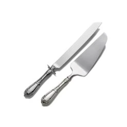 Venzia 2 Piece Sterling Cake Knife And Server Set