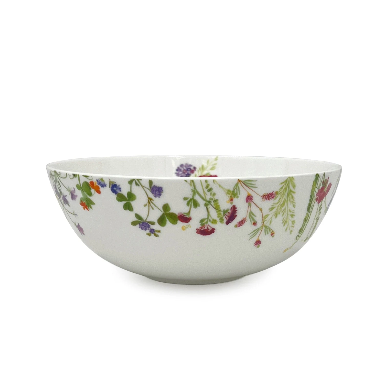 MIKASA Wildflower Garden Serve Bowl 4 MIKASA Wildflower Garden Serve Bowl - Image 2