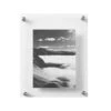 MIKASA Acrylic 8 X 10 Floating Wall Frame, 5 X 7 Photo -Tableware Shop acrylic floating wall frame 5 x 7 5256322 1