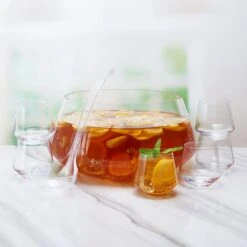 MIKASA Akimbo 8 Piece Punch Bowl Set -Tableware Shop akimbo 8 piece punch bowl set 5290385 2