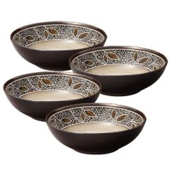 Alexandria Set Of 4 Individual Pasta Bowls