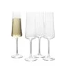 MIKASA Aline Set Of 4 Flute Glasses -Tableware Shop aline set of 4 flute glasses 5287916 1