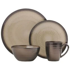 Anastasia Cream 16 Piece Dinnerware Set, Service For 4 -Tableware Shop anastasia cream 16 piece dinnerware set service for 4 5239014 4