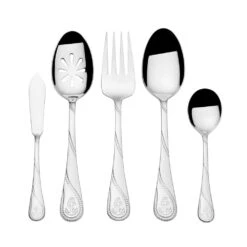Anchor Coastal 45 Piece Flatware Set, Service For 8 -Tableware Shop anchor coastal 45 piece flatware set service for 8 5270356 4