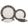 MIKASA Arabella® 5 Piece Place Setting -Tableware Shop arabella 5 piece place setting CAC01 705 2