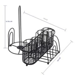 Art Deco Hostess Buffet Storage Caddy -Tableware Shop art deco picnic caddy 5282088 4