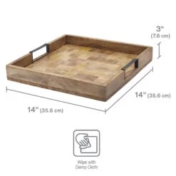 Avery Square Lazy Susan Serve Tray -Tableware Shop avery square lazy susan serve tray 5290865 6