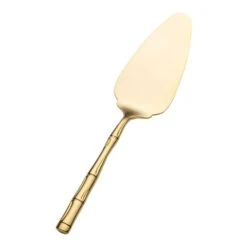 Bamboo Gold Cake Pie Server