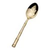 Bamboo Gold Pierced Serving Spoon -Tableware Shop bamboo gold pierced serving spoon 5204209 1