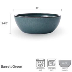 MIKASA Barrett Green Vegetable Serve Bowl -Tableware Shop barrett green vegetable serve bowl 5290847 3