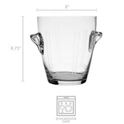 MIKASA Berlin Glass Ice Bucket -Tableware Shop berlin glass ice bucket 5281984 4