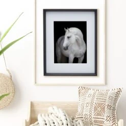 Black 16 X 20 Gallery Frame, Matted To 11 X 14 -Tableware Shop black 16 x 20 gallery frame matted 11 x 14 5265636 3