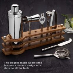 MIKASA Bliss 8 Piece Bar Tool Set -Tableware Shop bliss 8 piece bar tool set 5292793 2