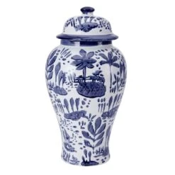 MIKASA Landscape Decorative Canister Vase